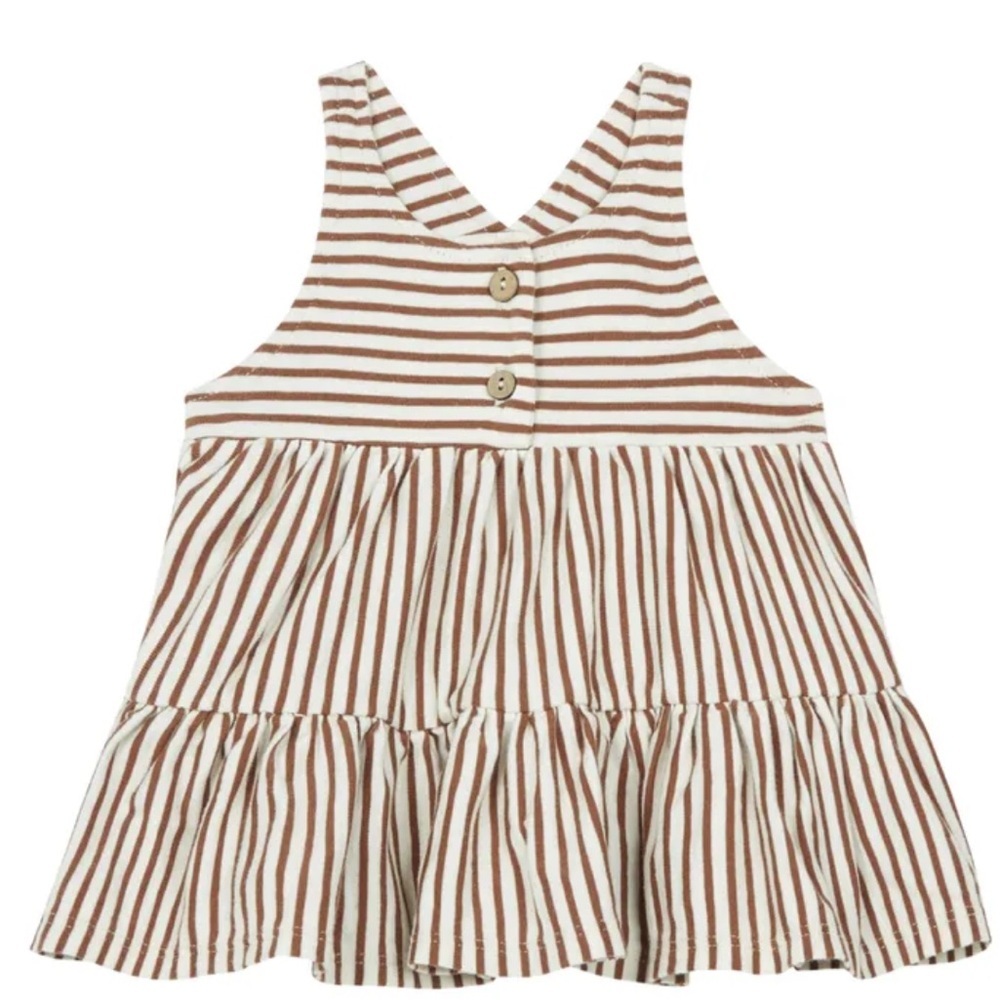 RYLEE + CRU  Baby Ruby Swing Dress | Rust
